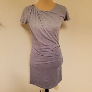 Theory Lucyette Grey Knit Dress